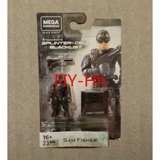 Mega Bloks Splinter Cell Blackliet CPH84 Sam Fisher personaggio giocattolo da costruzione