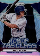 2020 Panini Prizm Top of the Class Prizms Silver #25 Kody Hoese - BB