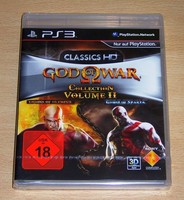 God Of War Collection Volume Ii Sony Playstation 3 PS3 Pal Neu & Sealed Very Rar