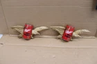 2 Vintage Miller Malt Liquor Beer Can Eagle 3D Plastic Advertising Beer Sign 19”