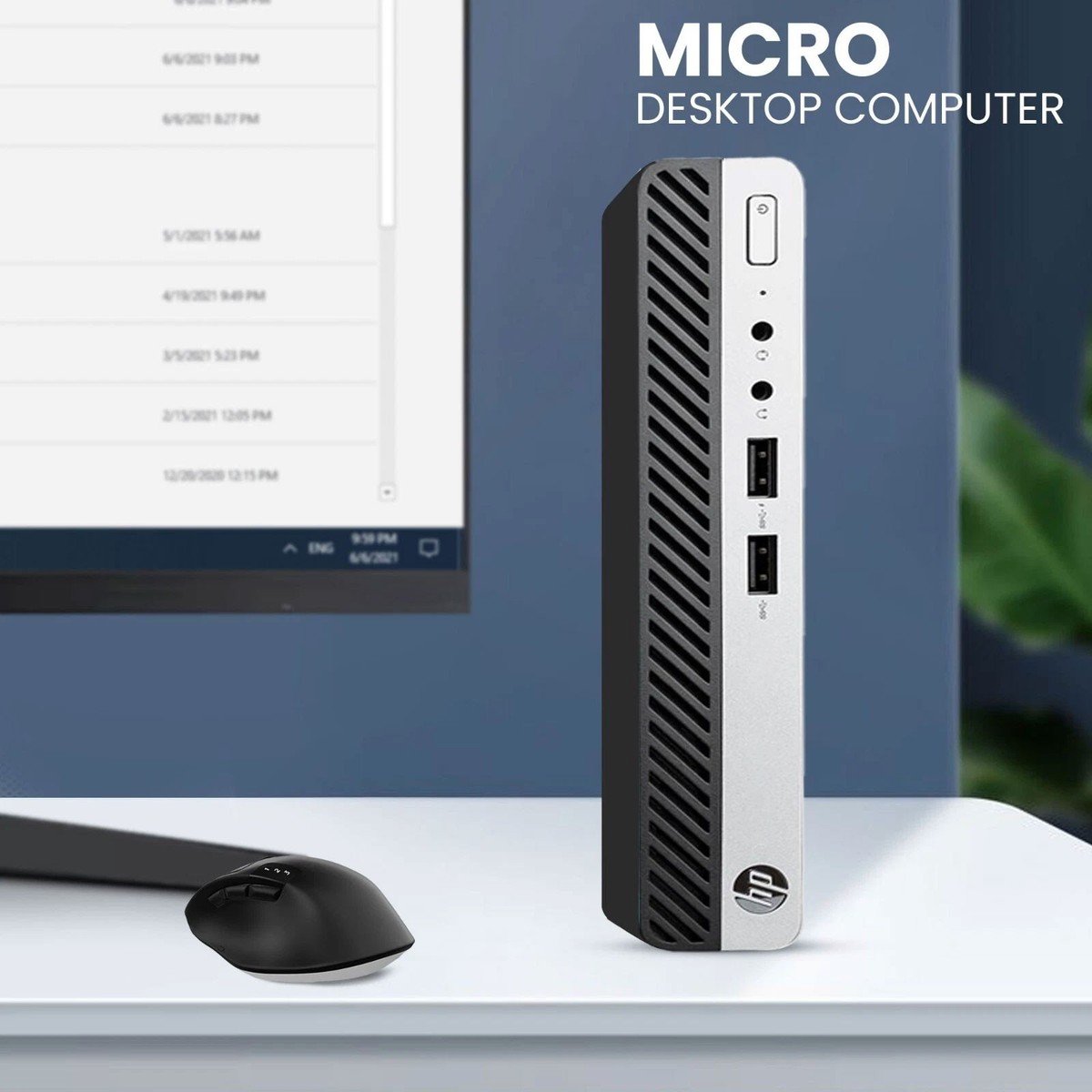 HP ProDesk 400 G4/G5 Mini Computer PC Intel i5 32GB RAM 2TB SSD Wi