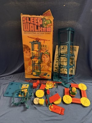 Vintage 1976 Sleep Walker Action Game Kenner Complete Original Box, Instructions