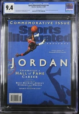 Sports Illustrated 2009 Michael Jordan Newsstand Commemorative Issue cgc 9.4