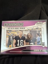 2025 Panini Absolute - Introductions Ashton Jeanty, Jack Bech #I-AJY (RC)