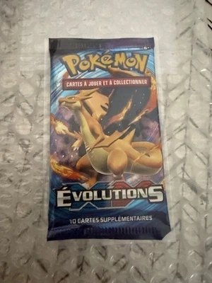 Booster Pokémon XY Evolutions de 10 cartes - Neuf scellé -Dracaufeu - FR - Photo 1/2