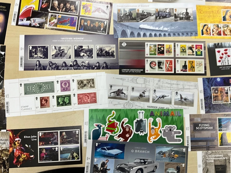 gb modern mini sheets 75 all different MNH 2 lots available n 111 lot2 - Image 4 of 4