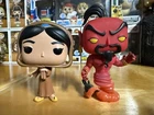 Funko Pop Vinyl: Jasmine #477 and Red Jafar 356 Disney Aladdin Loose / OOB