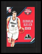 2015-16 Nemanja Bjelica Rookie Card Totally Certified Red /149 #195 Timberwolves