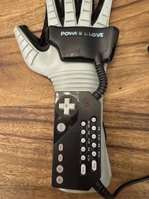 Original Nintendo NES Power Glove Wired Controller w/ Sensors-Tested And Working