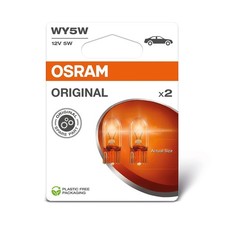 2x WY5W OSRAM 12V  W2.1x9.5d 12V BREMSLICHT RÜCKLICHT LAMPE GLÜHBIRNE