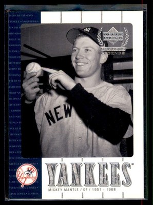 2000 UD YANKEES LEGENDS メモラビリア3枚組 メモラビリア3枚組 LEGENDS YANKEES UD 2000 2000 City Steel | Box