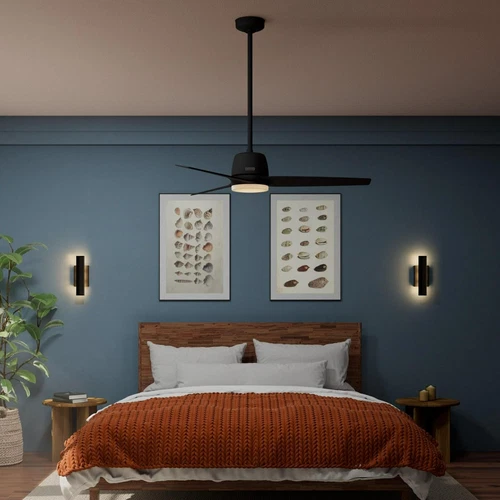 Hunter + Jasmine Roth 52 Malden Ceiling Fan W/ LED Light, Remote - Casual, - - Picture 4 of 24