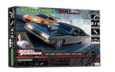 Scalextric 560001458 - 1:32 Scal. Fast and Furious Hot Laps - Neu
