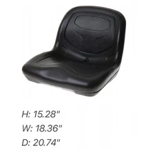 TN1201894 NEW Tennant Sweeper Seat | Black Vinyl