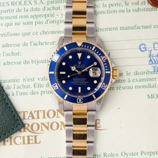 Rolex Submariner Ref. 16613LB - Blue Dial - Box and Papers - 2000