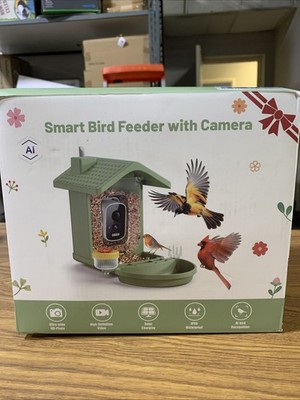 Smart Solar Bird Feeder With Camera Ultra Wide HD Photo