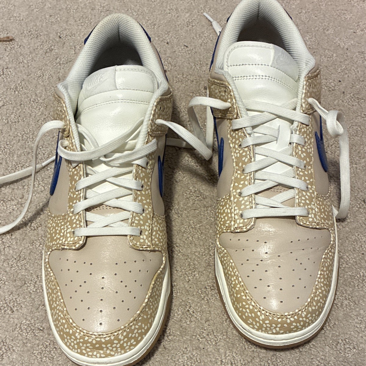 Nike Dunk Low PRM “Montreal Bagel Sesame” Beige/Blue/White 