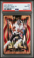 2024 Panini Select - Concourse Michael Penix Jr. #80 /299 Book End PSA 10 RC