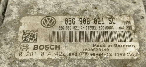 03G906021SC Centralita Motor Uce para SEAT LEON (1P1) Comfort Limited 2 110230 - Imagen 2 de 3