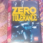 Accolade Zero Tolerance Sega Genesis Shooter MA-13 Manual Included