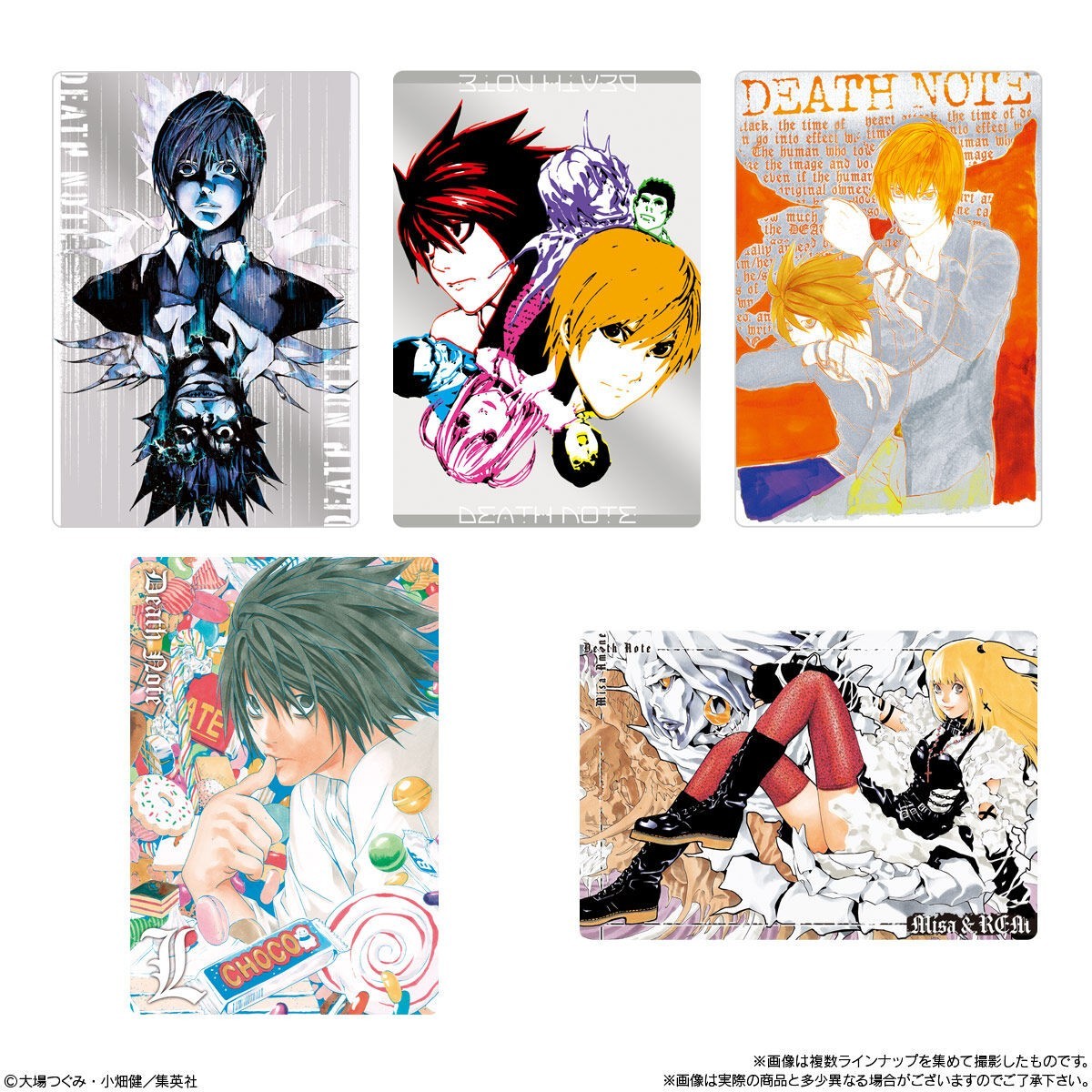 DEATH NOTE Wafer Card Complete set All 30 types BANDAI | eBay