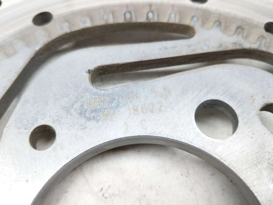 12 Can Am Spyder RT Front Left Brake Disc Rotor B - Image 2 of 4