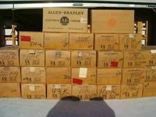 50 Allen Bradley Carbon Comp Resistors  1/4 watt 5% 