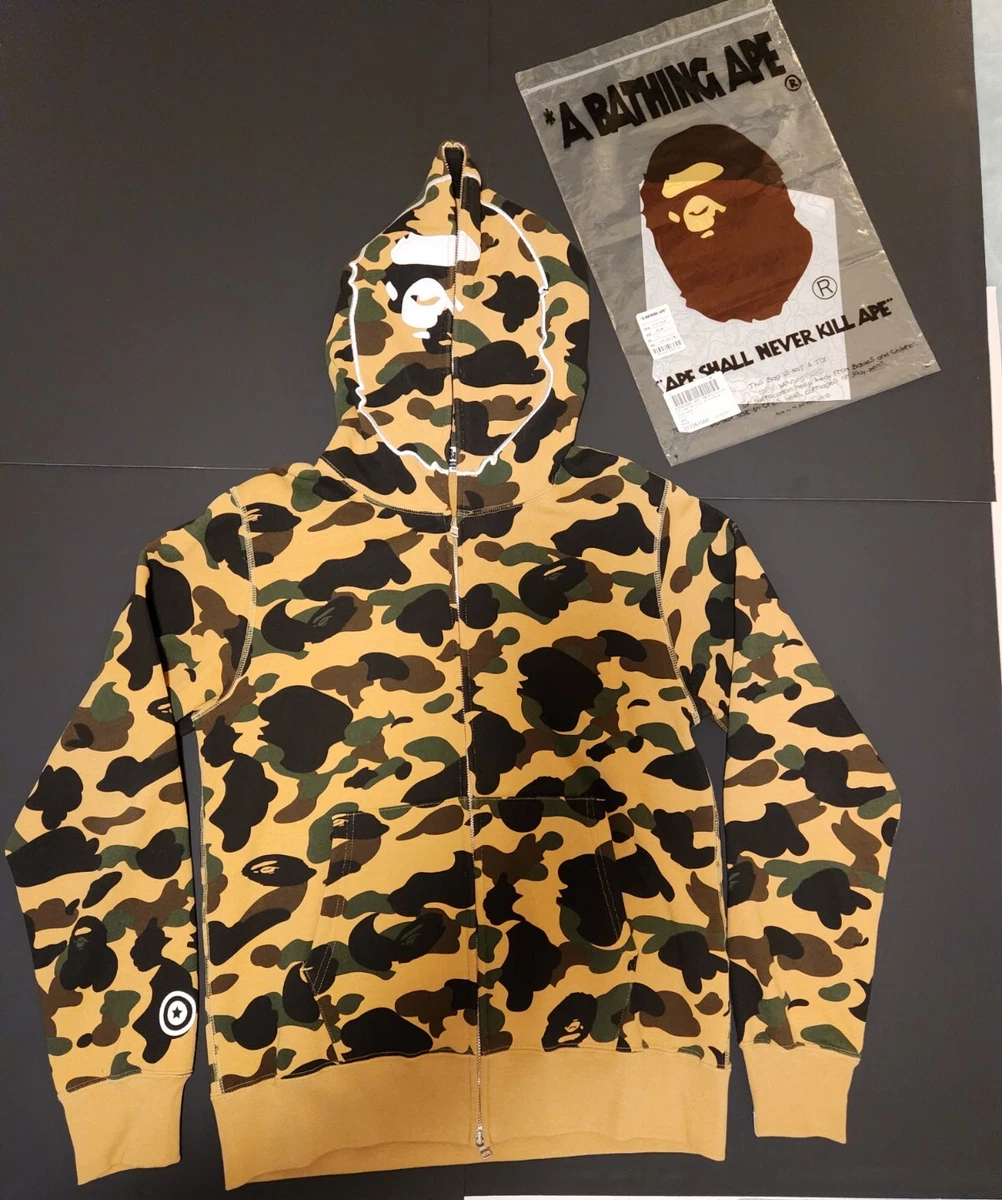 A Bathing Ape Yellow Hoodies & Sweatshirts for Men Just Listed 2026