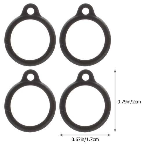 50 Pcs Hanging Rope Anello Di Silicone Anti-perdita Uomo Cordino - Zdjęcie 8 z 12