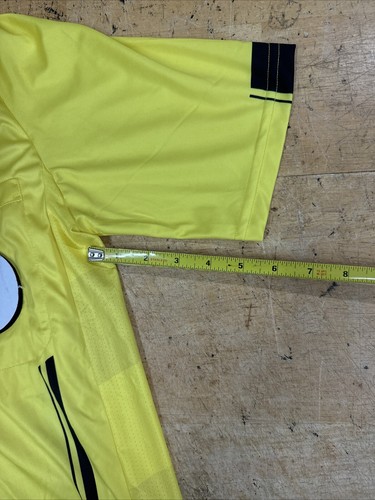 FitsT4 Pro SOCCER Referee Jersey Shirt YELLOW Size XS USSF - Picture 10 of 12