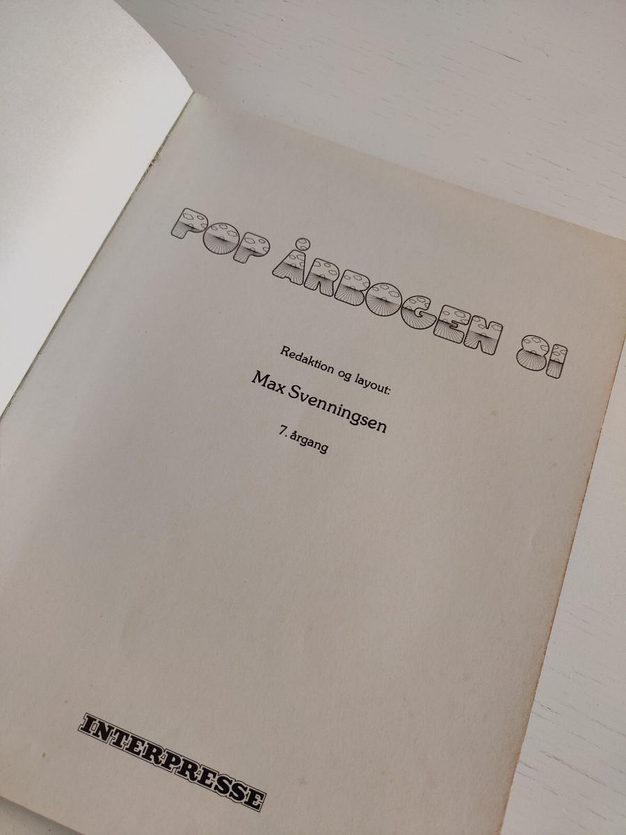 NINA HAGEN, SEX PISTOLS, BRATS, KISS, ABBA in Danish magazine POP 1981  Yearbook. | eBay