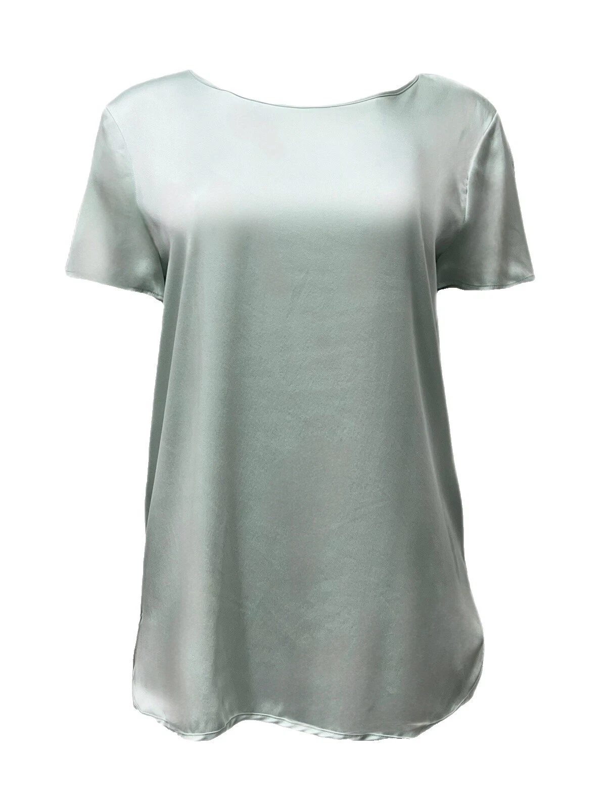 Tamaño Regular de Seda Camiseta Prendas para el torso para mujeres