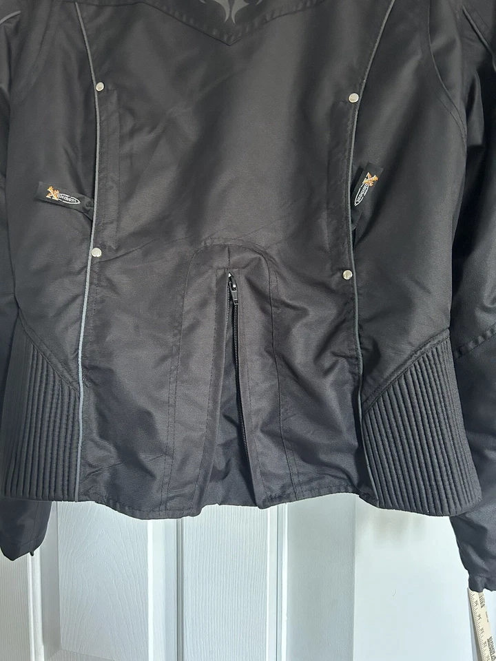 Women’s xelement motorcycle riding jacket, Large - Image 3 of 4