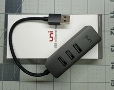 UNI USB 3.0 To Ethernet Hub and 3 USB 3.0 Ports Hub