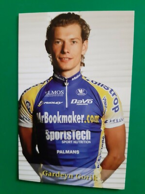 CYCLING Cycling Card GORIK GARDEYN Team MrBookmaker SportsTech 2005