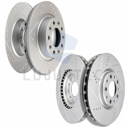 Brake Disc Rotors Front And Rear For 20132016 Dodge Dart SXT 2.0L