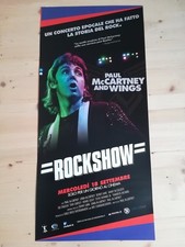 ROCKSHOW PAUL McCARTNEY and WINGS Original Music Movie Poster 12x27"