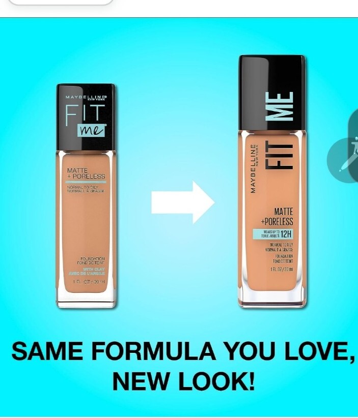 MYB FITME 330 MP Fndtn to Size 1z Maybelline Fit Me Matte Poreless