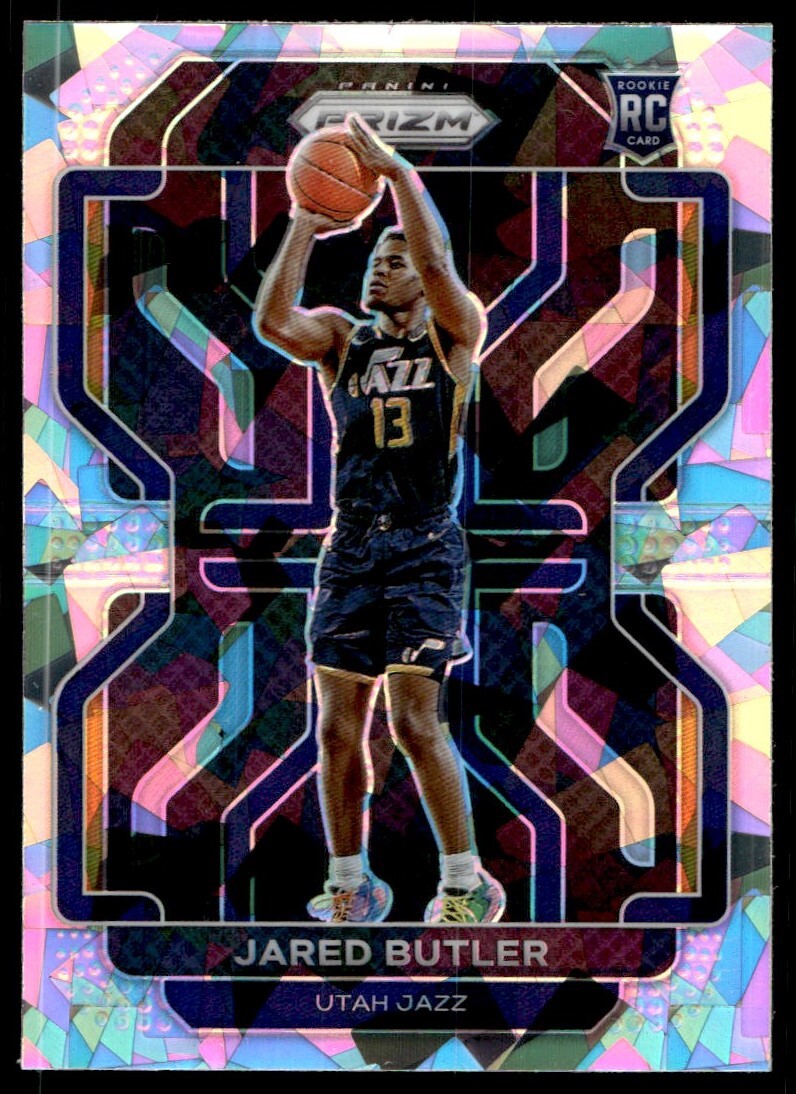 2021-22 Panini Prizm Cracked Ice Jared Butler A81 #290