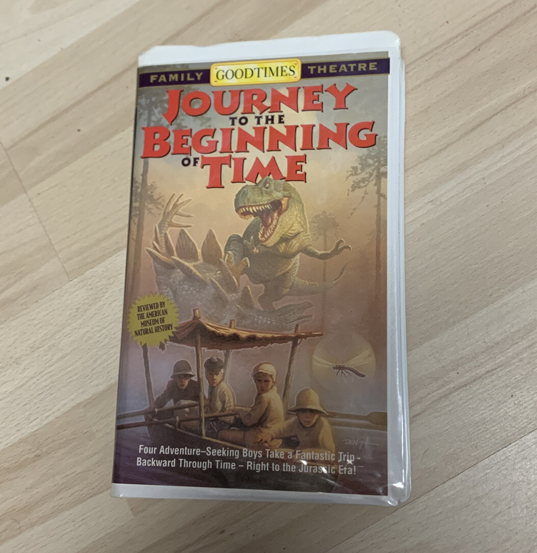 Journey To The Beginning of Time” VHS Dinosaur Time Travel Family