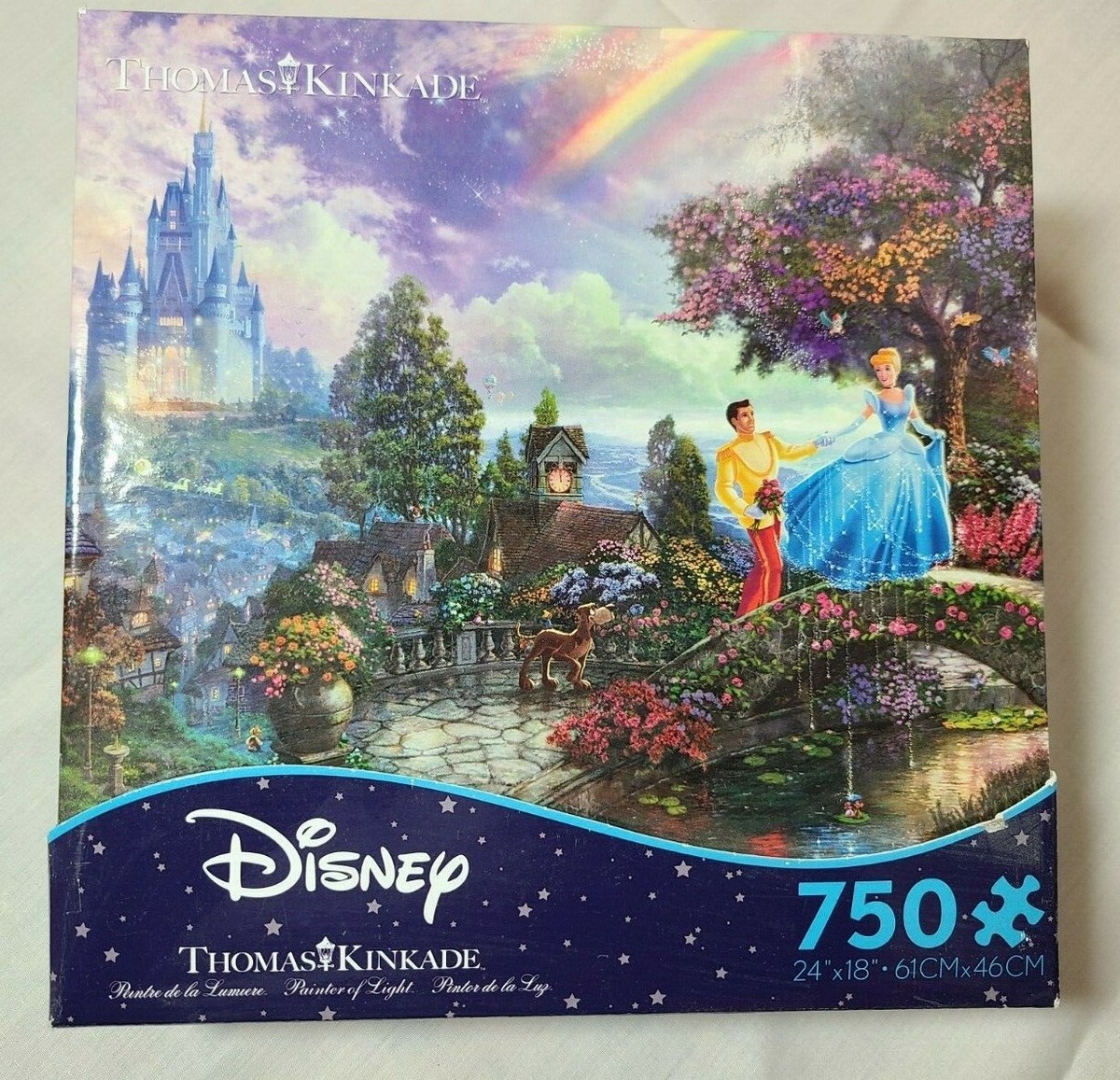 ジグソーパズル　Disney Thomas Kinkade 750ピース2点 Amazon.com: Thomas Kinkade The Disney Dreams Collection