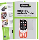 2x Protection pour Nokia 3310 Film de d'écran protecteur antireflet dipos