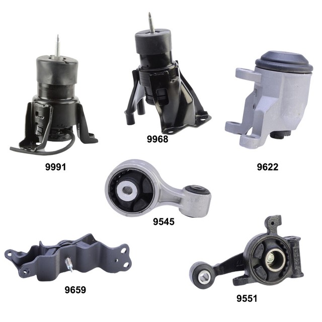 Engine & transmission Mounts set 6PCS For Nissan Murano 3.5L 1409 AWD