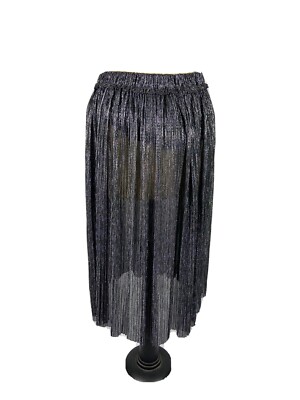 Isabel s Marant  Etoile New Black Size 38 Metallic Skirt