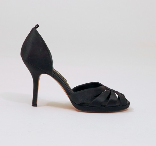 Nina D'Orsay Black Dress Heels US 10M - Picture 2 of 11