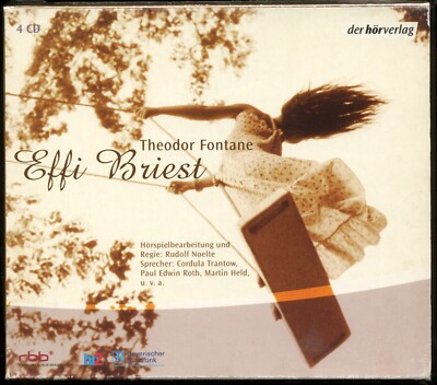 Theodor FONTANE EFFI BRIEST rbb-Hörspiel 4-CD Martin Held u. a. S. GUT 