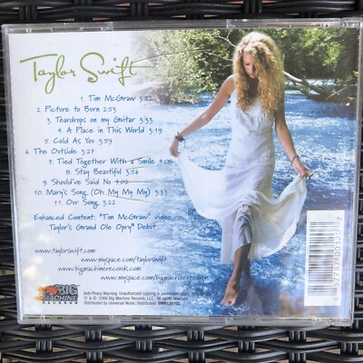 Taylor Swift Debut Self Titled CD 2006 Uncensored | eBay