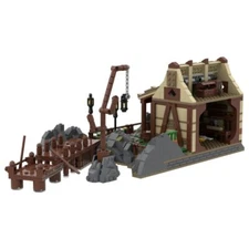ZITIANYOUBUILD MOC-87363 Movie Series Harbor 1033 Piece Building Set Set