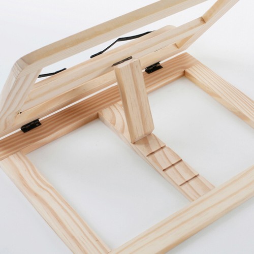 Wooden Reading Rack Student Child Cookbook Stand Holder Multi-angle for Tablet - 第 8/11 張圖片