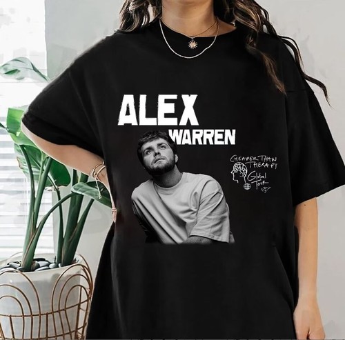 Vintage Alex Warren Tour 2025, Unisex T Shirt Gift Full Size S-4XL